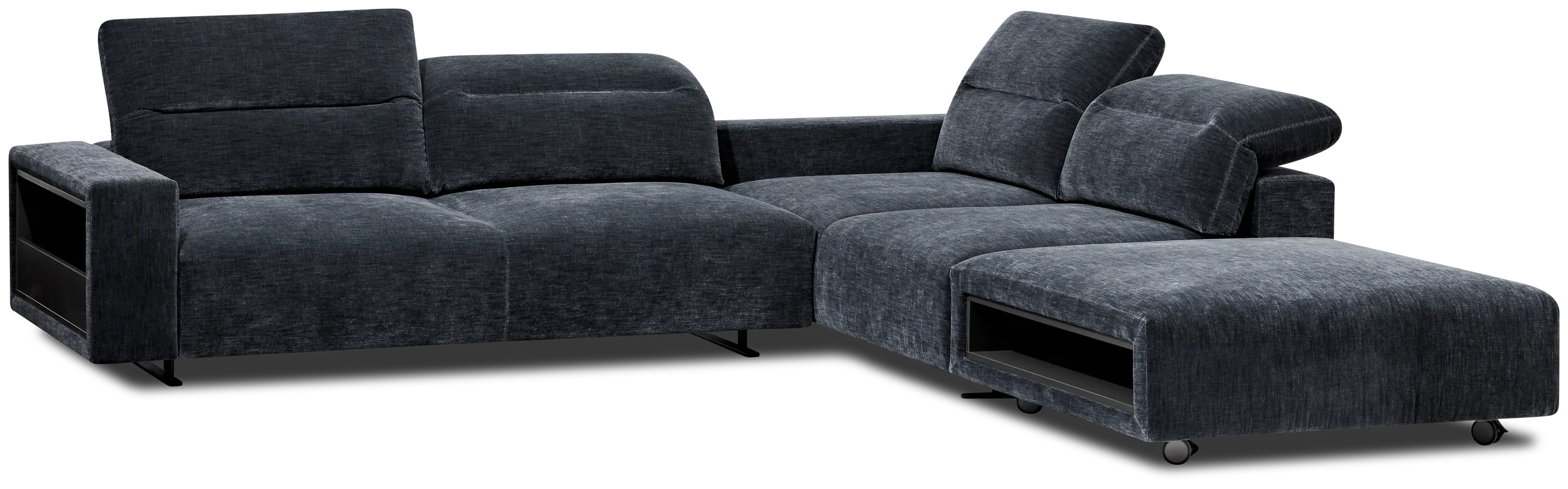 Hampton プーフ ホイール (左右収納付き) | ボーコンセプト Hampton プーフ ホイール (左右収納付き) | ボーコンセプト